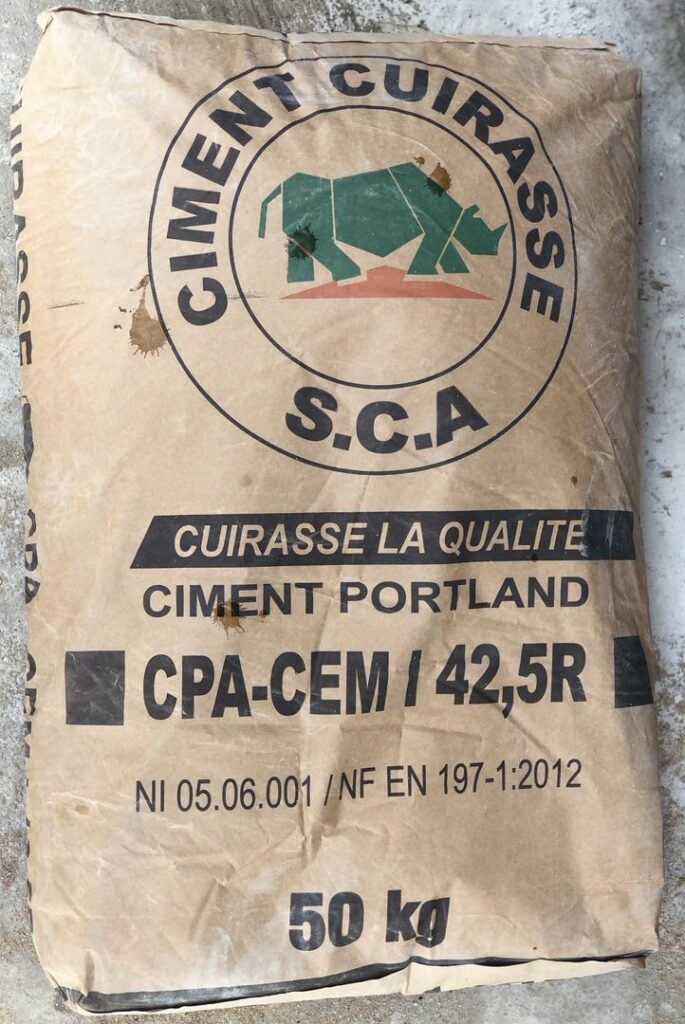 Vente de ciment à Abidjan